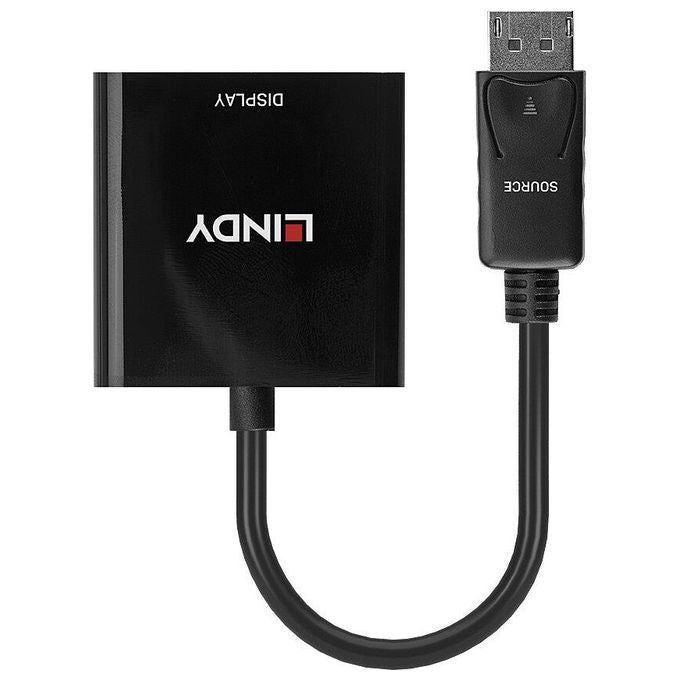 Lindy Adattatore Displayport a Dvi-D Nero