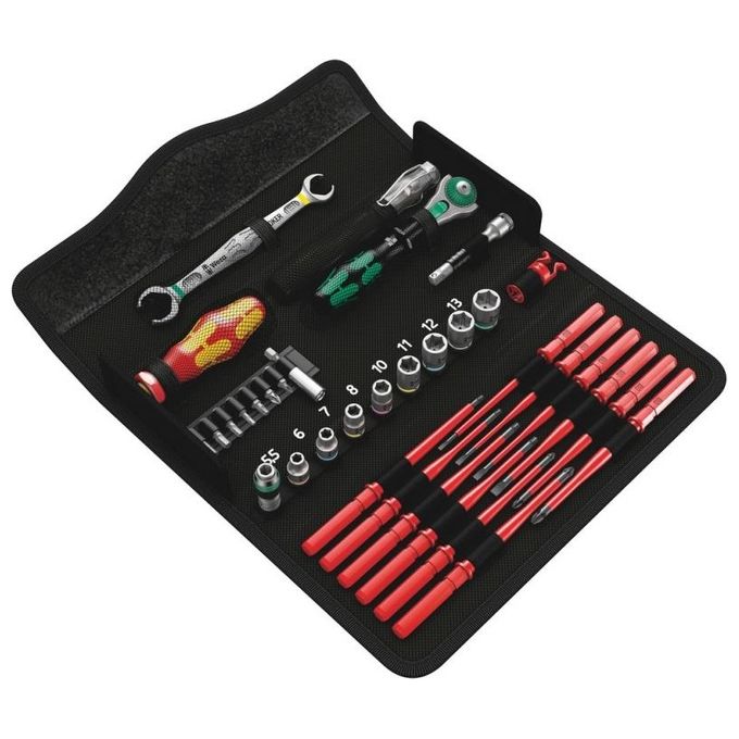 Wera Kraftform Kompakt W1 Set di Manutenzione 35 Pezzi