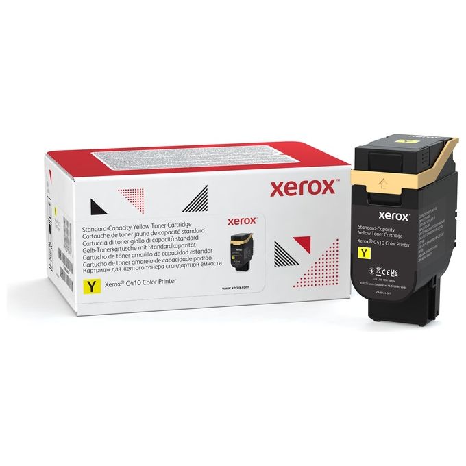 Xerox 006R04680 VersaLink C410 C415 Toner Cartuccia Originale Resa Standard 2000 Pagine colore Giallo