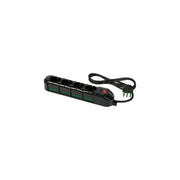 Fanton 42135 Multipresa A 4 Cavo 1,5mt  2P+T 16A Nero