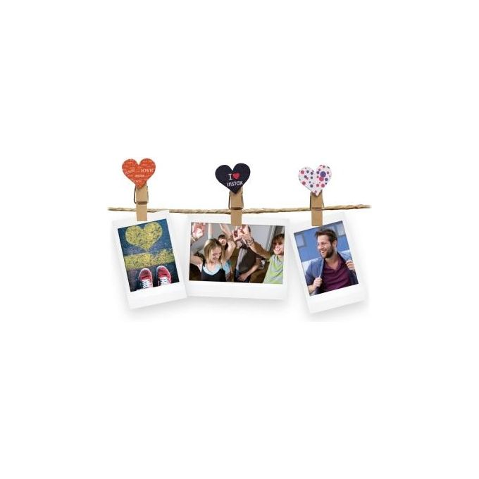 Fujifilm Instax Design Clips Cuori 10 pz