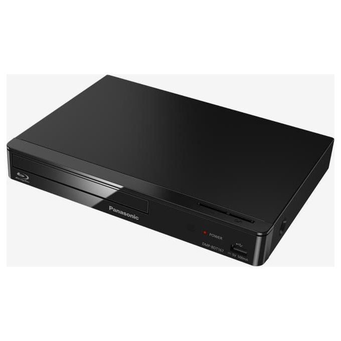 Panasonic DMPBDT167EG Lettore Blu Ray senza Hd Full Hd 3D Internet Nero