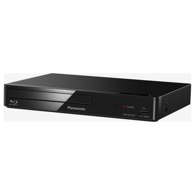 Panasonic DMPBDT167EG Lettore Blu Ray senza Hd Full Hd 3D Internet Nero
