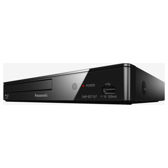 Panasonic DMPBDT167EG Lettore Blu Ray senza Hd Full Hd 3D Internet Nero