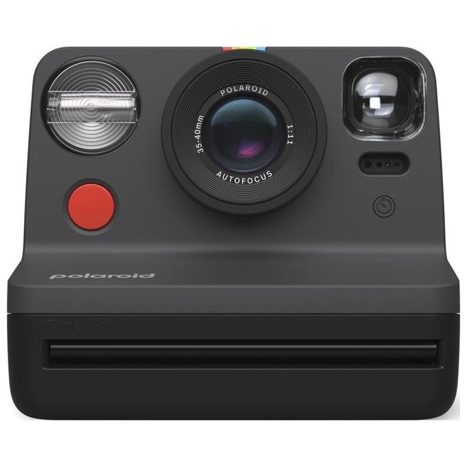 Polaroid 9095 Now Gen 2 Fotocamera Istantanea Autofocus Pellicole i-Type 600 Flash integrato Batteria USB-C colore Nero