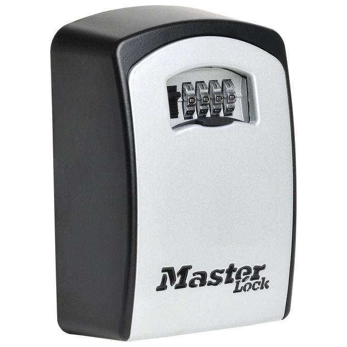 Master Lock 5403EURD Cassaforte Portachiavi a Combinazione Impermeabile Montaggio a Parete colore Grigio