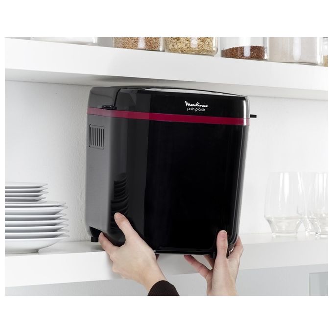 Moulinex OW2208 Pain Plaisir Macchina del Pane Capacita' 1 kg 17 Programmi 650W Nero