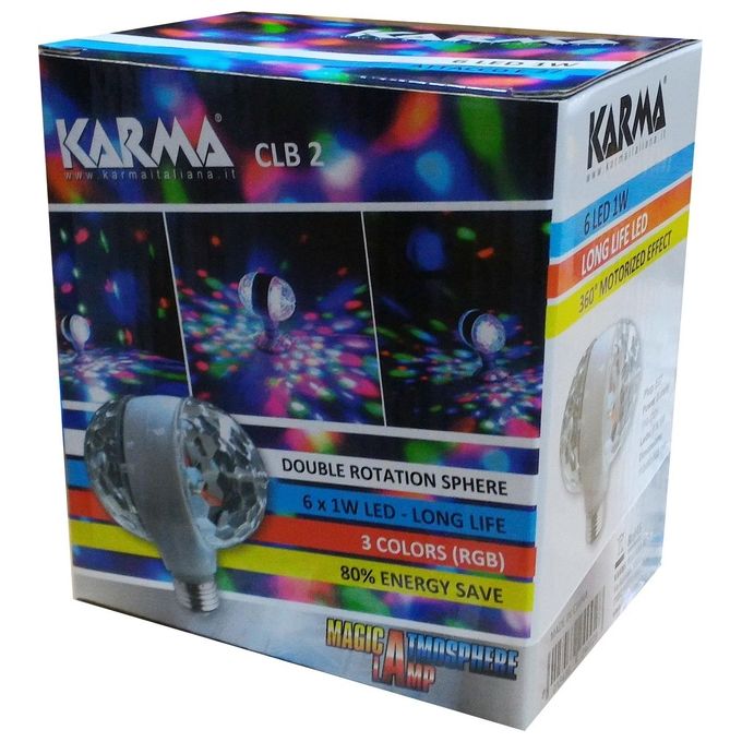 Karma CLB 2 Stroboscopio and Luce da Discoteca