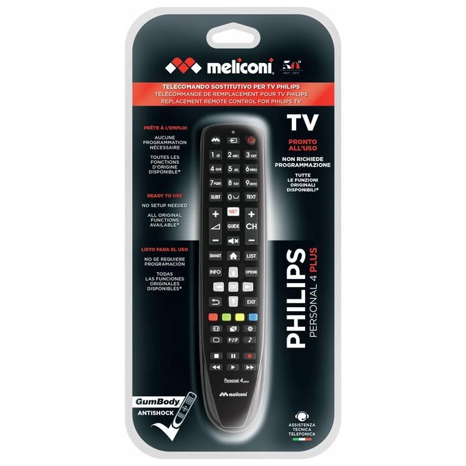 Meliconi Gumbody Personal 4+ per TV Philips