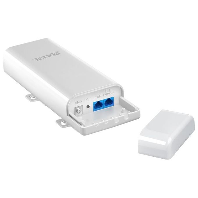 Tenda O3 Access Point Outdoor CPE 2.4 GHz 150 Mbps 12 dBi Portata 5 km PoE IP64 colore Bianco
