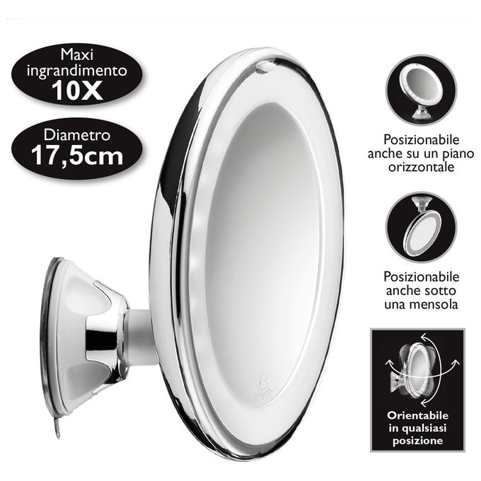 Macom 224 Swingo Specchio Ingrandimento 10x