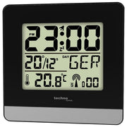 Technoline WT 260 Sveglia Nero-Argento