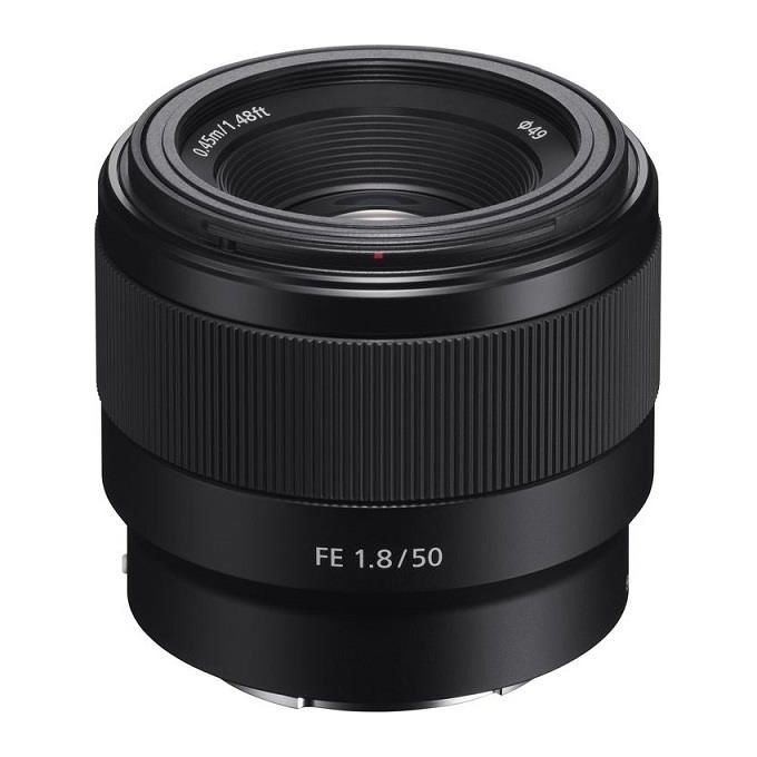 Sony SEL50F18F Obiettivo Full Frame con Focale Fissa E 50mm F1.8 Nero