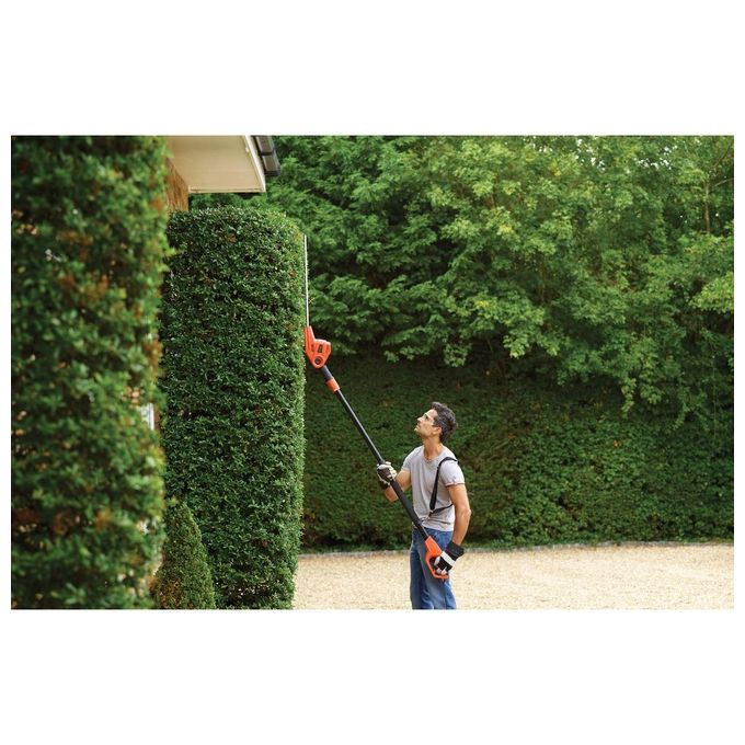 Black+Decker Tagliasiepi A Testa Orientabile 550W Ph5551-Qs