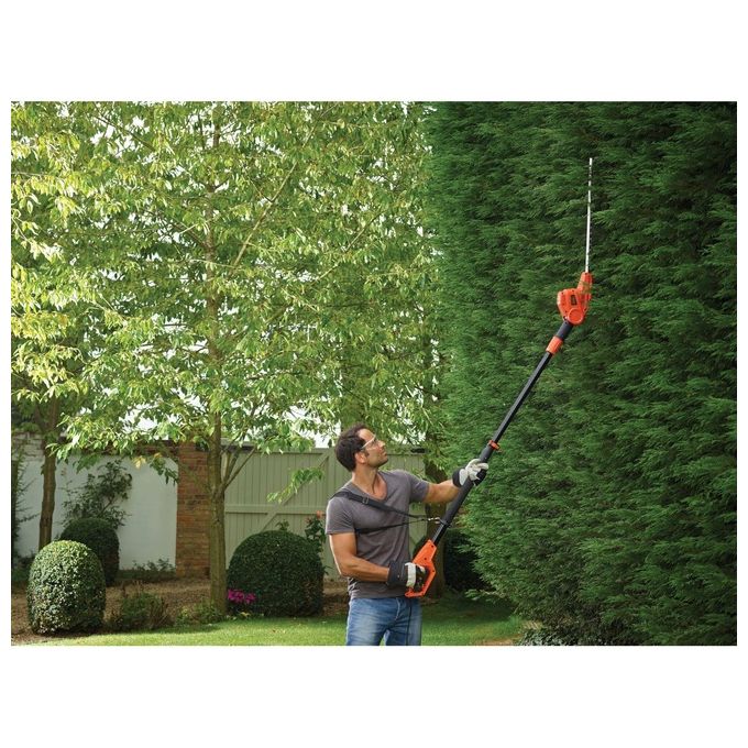 Black+Decker Tagliasiepi A Testa Orientabile 550W Ph5551-Qs