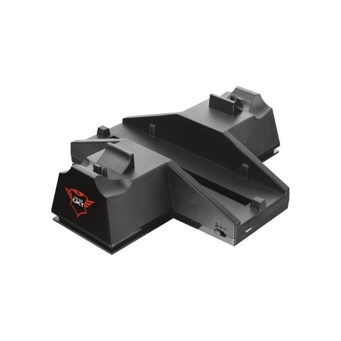 Trust Ventola di Raffreddamento Base e Dock Ricarica Duale per Console Playstation 4