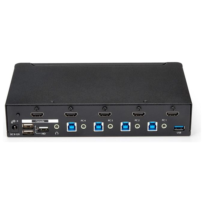 Startech Switch Commutatore KVM a 4 Porte HDMI con Hub USB 3.0 - 1080p