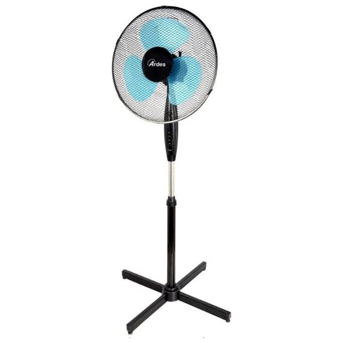 Ardes Ventilatore a Piantana Oscillante EASY40P con Pale da 40cm 3 Velocita' per Comfort Ottimale