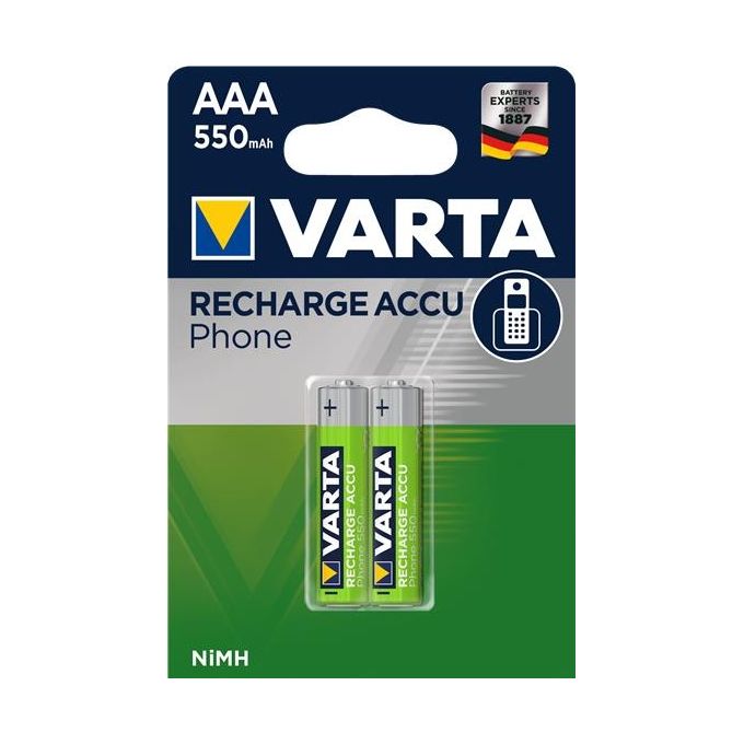 Varta Phone Power 2xAAA 550 mah cf.2