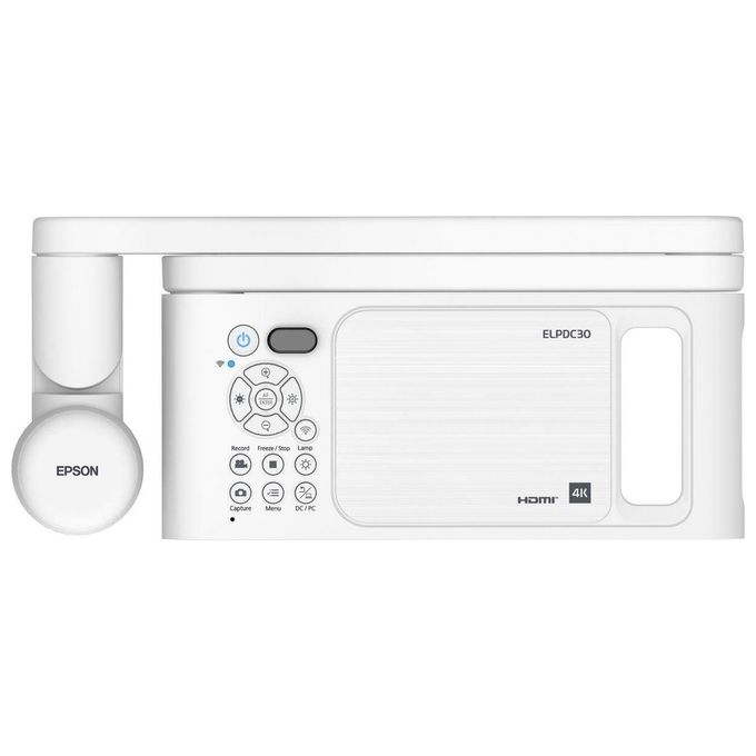 Epson ELPDC30 Documentazione Digitale 4K UHD Zoom 23x HDMI Wi-Fi USB colore Nero