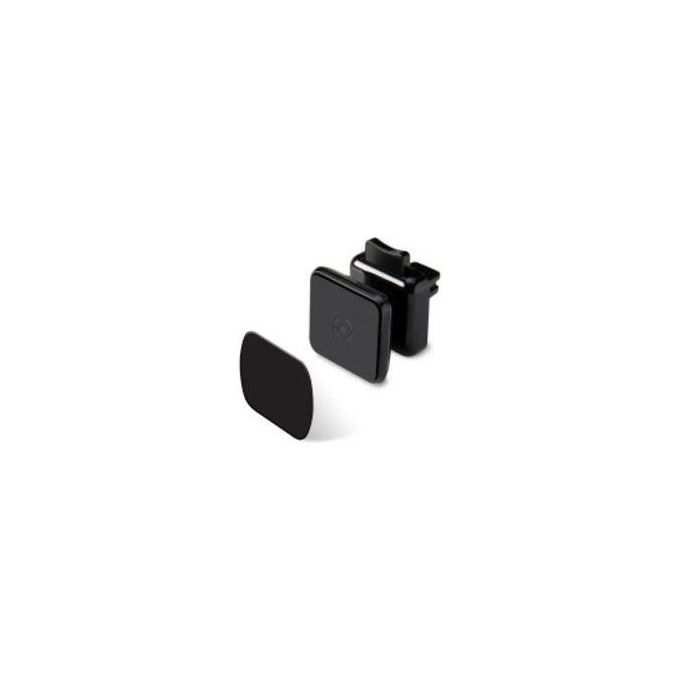 Celly Ghost Plus Supporto da Auto per Smartphone con Fissaggio Magnetico Nero