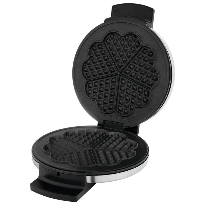 WMF 04.1521.0011 Lono Piastra per Waffle 5 Waffle 900 W con Rivestimento Antiaderente e Controllo Doratura colore Nero Cromo