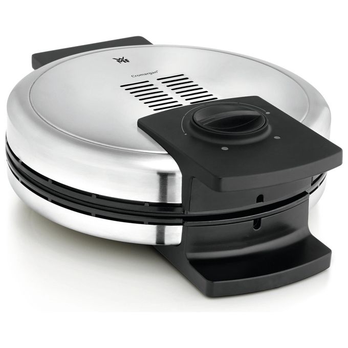 WMF 04.1521.0011 Lono Piastra per Waffle 5 Waffle 900 W con Rivestimento Antiaderente e Controllo Doratura colore Nero Cromo