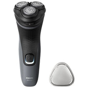 Philips S1142-00 Serie 1000 Rasoio elettrico rotativo bagnato e secco 3 testine autonomia 40 min colore Grigio