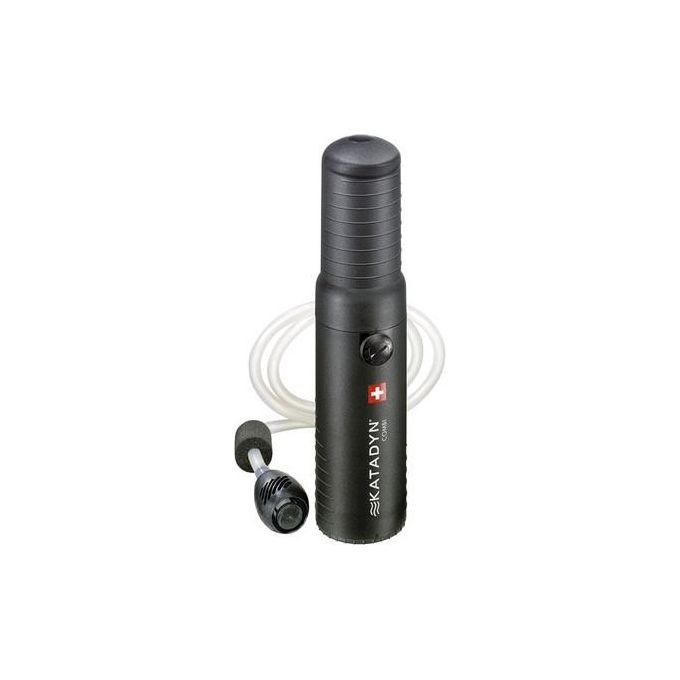 KATADYN 8017685 Combi Filtro Acqua con Filtrazione in Ceramica 0.2 micron e Carbone Attivo Flusso 1 L-min colore Nero