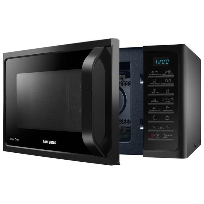 Samsung MC28H5015CK Forno a Microonde con Grill da 28 Litri Potenza 900 W Con Display LED di Colore Nero