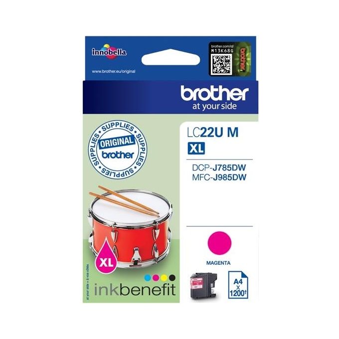 Brother Cartuccia Magenta Mfcj985dw 1200 pag.