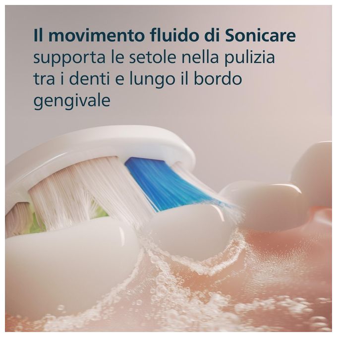 Philips Spazzolino Ricambio Philips Hx6062 87 Sonicare w2 Optimal White Bianco