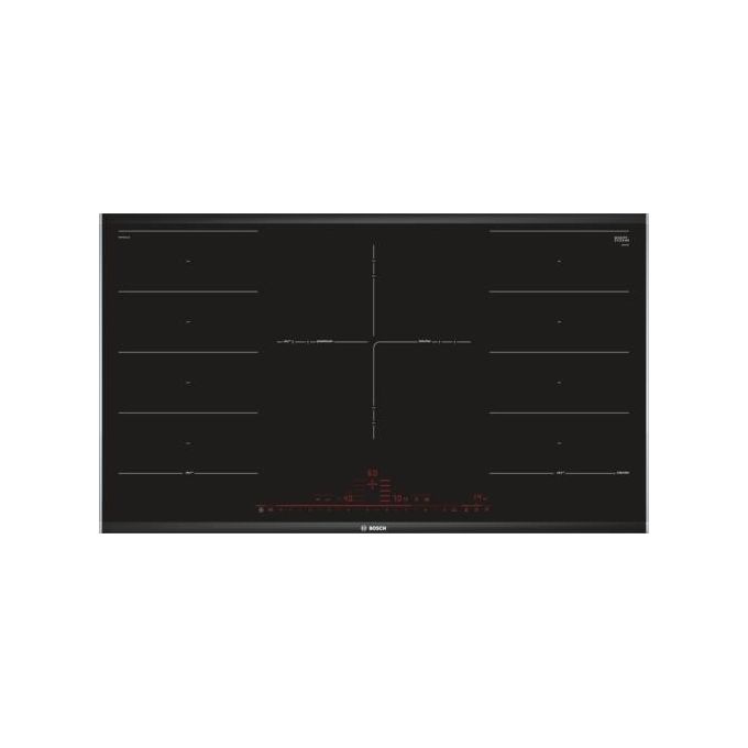 Bosch PXV975DC1E Serie 8 Piano cottura a induzione 90 cm 5 zone FlexInduction PerfectFry PowerBoost colore Nero