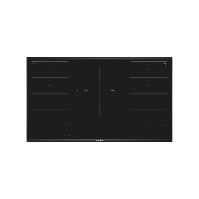 Bosch PXV975DC1E Serie 8 Piano cottura a induzione 90 cm 5 zone FlexInduction PerfectFry PowerBoost colore Nero