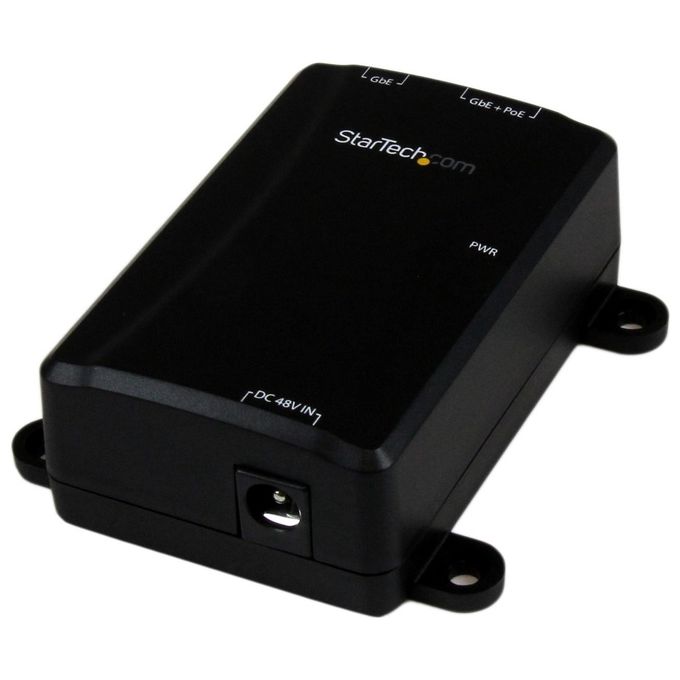 StarTech POEINJ1GW Iniettore Gigabit PoE+ ad 1 porta 802.3at e 802.3af 30 W colore Nero