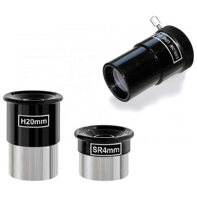 Bresser SOLARIX76350 Telescopio Bresser Solarix AZ 76 mm 350 mm con Filtro Solare e Design Carbon colore Carbon