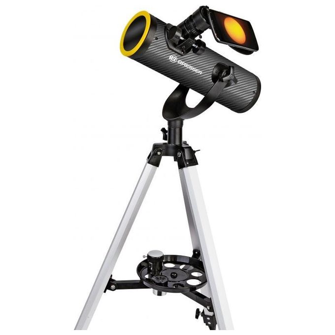 Bresser SOLARIX76350 Telescopio Bresser Solarix AZ 76 mm 350 mm con Filtro Solare e Design Carbon colore Carbon