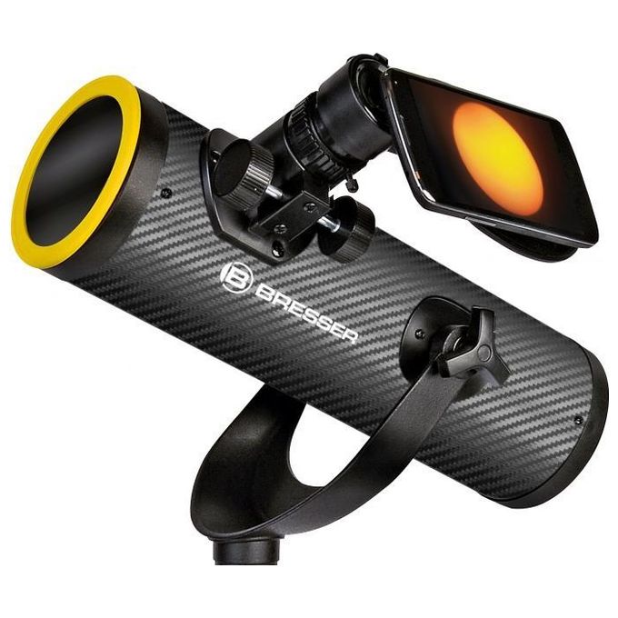 Bresser SOLARIX76350 Telescopio Bresser Solarix AZ 76 mm 350 mm con Filtro Solare e Design Carbon colore Carbon
