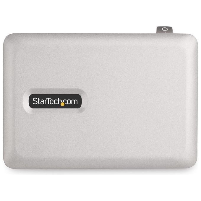 StarTech.com 10G5A2CS-USB-C-HUB Hub USB-C 7 Porte USB 3.2 Gen 2 10 Gbps Autoalimentato con Adattatore 65W colore Argento