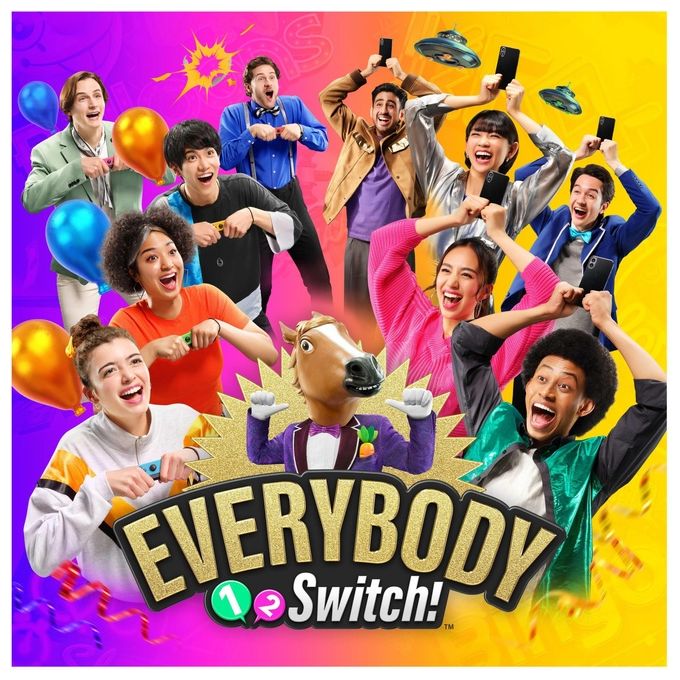 Nintendo Everybody 1-2-Switch! Videogioco Party Game Nintendo Switch Edizione Standard Multilingua PEGI 3