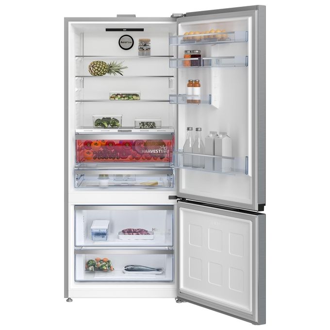 Beko B7RCNE595ZXPW Beyond Frigorifero Combinato 551 L 187 cm Classe D 35 dB Total No Frost AeroFlow MultiZone (187x78x76 cm) colore Inox