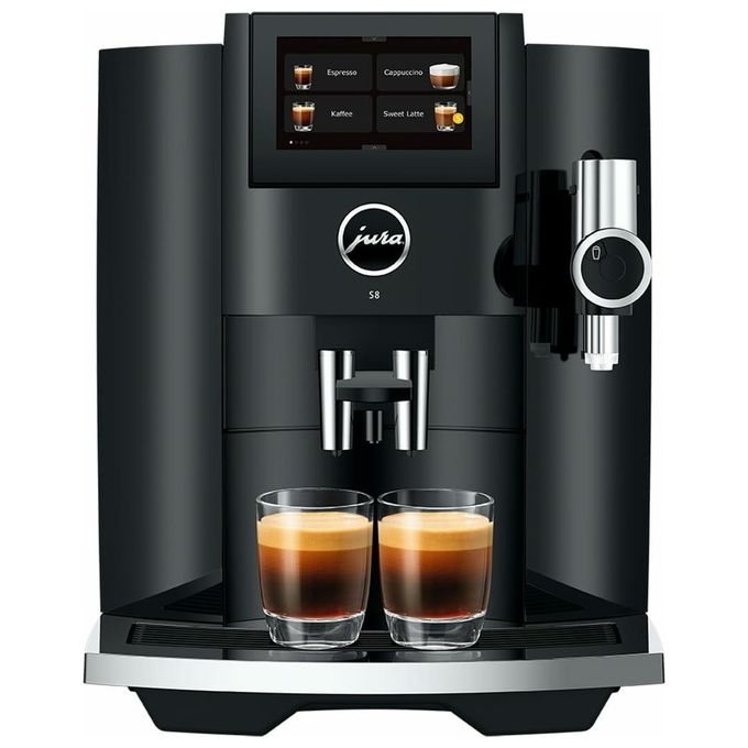 Jura 15482 S8 Macchina da caffe' Automatica 1.9 L 15 bar 1450 W 27 Specialita' Display Touch 4.3'' Wi-Fi Sweet Foam colore Nero