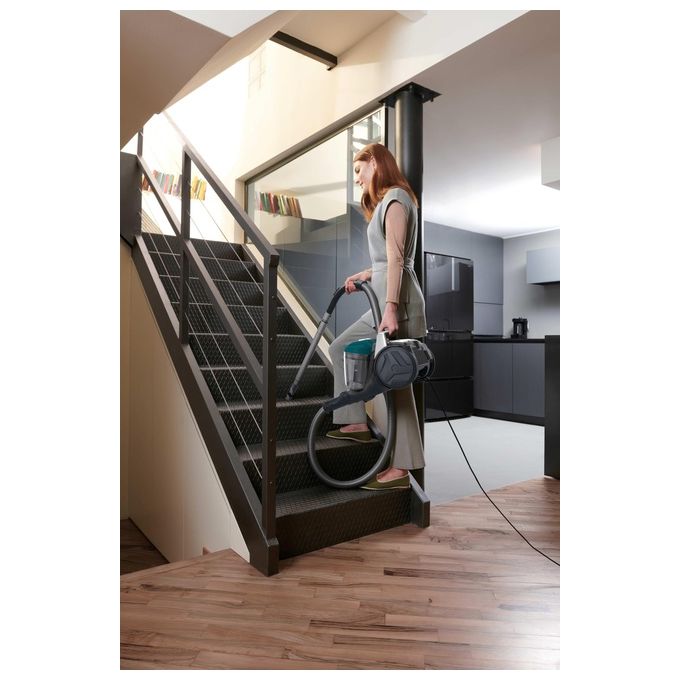 Hoover BR31PET Breeze Aspirapolvere a Traino Ciclonico Senza Sacchetto 2 L 700W 78 dB colore Nero