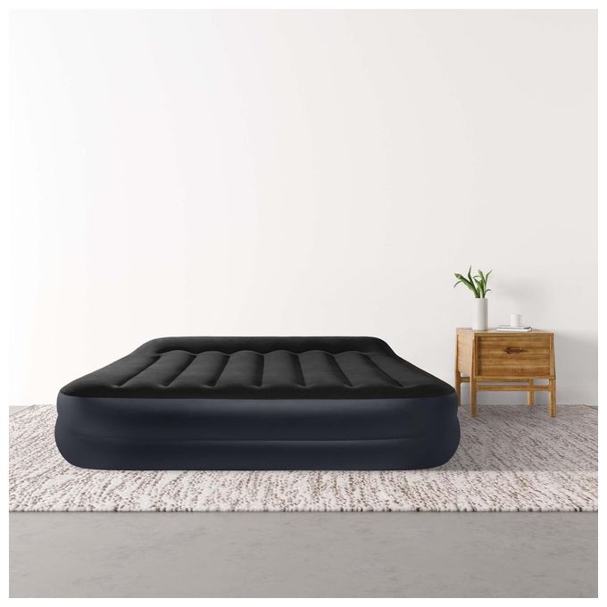 Intex 64124ND Materasso Dura-Beam Pillow Rest Raised Autogonfiante 152x203x42 cm