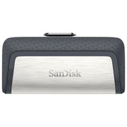 Sandisk Ultra Dual USB Drive Type-C 32 GB, USB 3.1 Type C, Nero-Argento