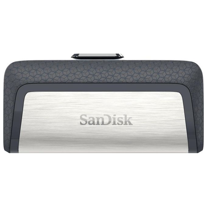 SanDisk SDDDC2-128G-G46 Ultra Dual Drive USB Type-C 128GB USB 3.2 Gen 1 fino a 150 MB-s colore Nero Argento