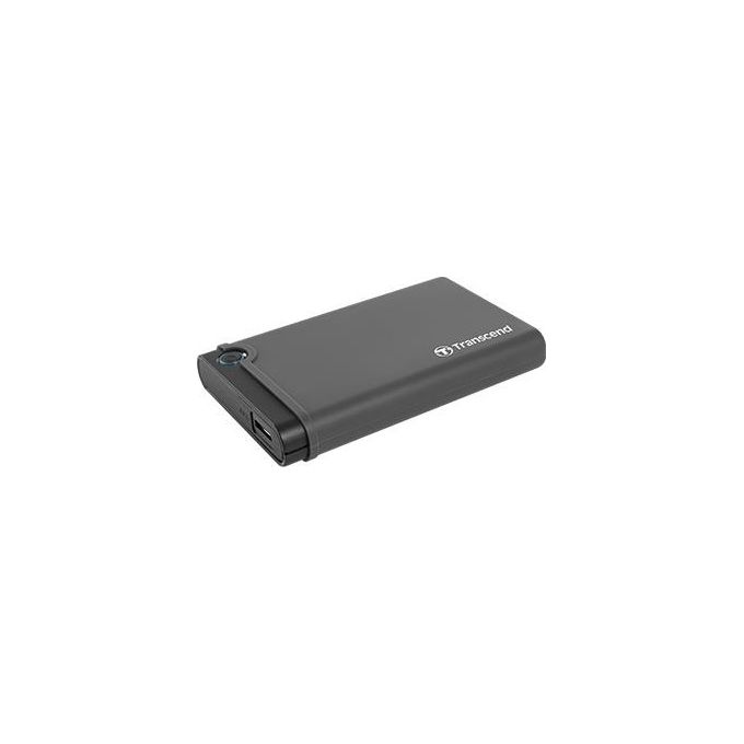 Transcend TS0GSJ25CK3 StoreJet 25CK3 Box Esterno per HDD SSD 2.5'' SATA III USB 3.1 Gen 1 fino a 2 TB colore Grigio