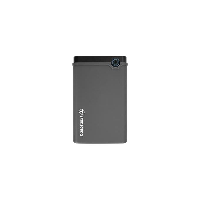 Transcend TS0GSJ25CK3 StoreJet 25CK3 Box Esterno per HDD SSD 2.5'' SATA III USB 3.1 Gen 1 fino a 2 TB colore Grigio