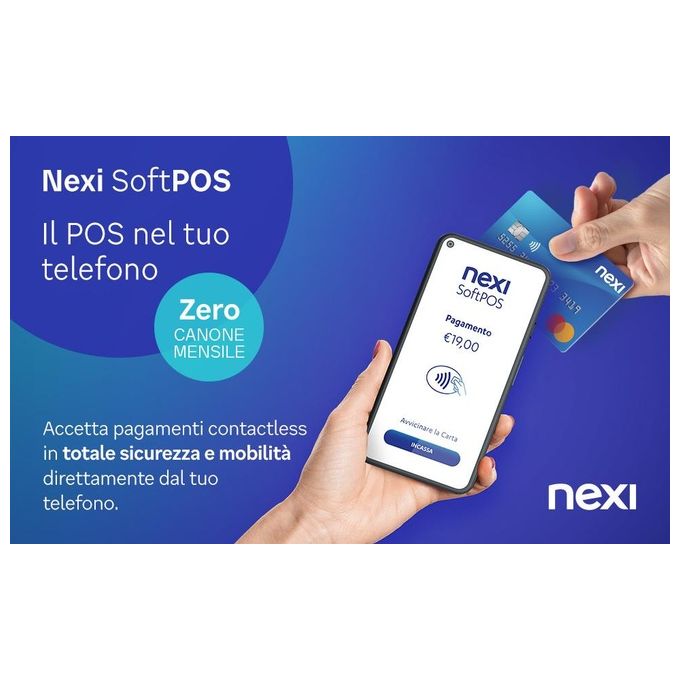 Nexi Lettore Carte di Credito nexi Softpos