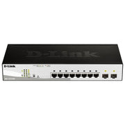 D-link 8-port Gb Poe Smart Switch Including 2 Combo 1000baset-sfp